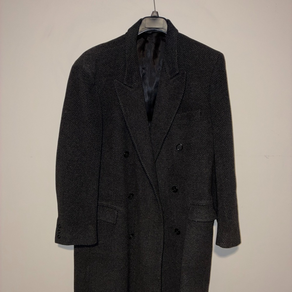 Vintage Wool Overcoat Marshall Field's Exclusive Jones New York Cashmere 42